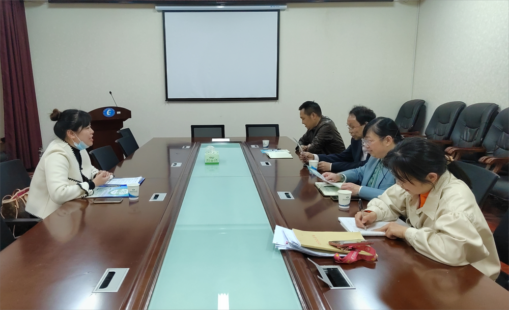 法学与公共管理学院领导班子联系金碧物业集团开展访企拓岗活动