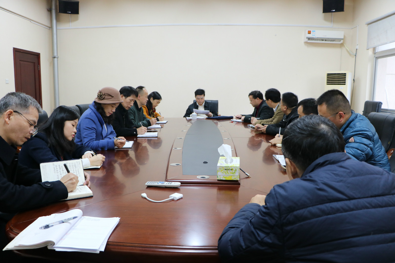 刘长庚深入会计学院调研