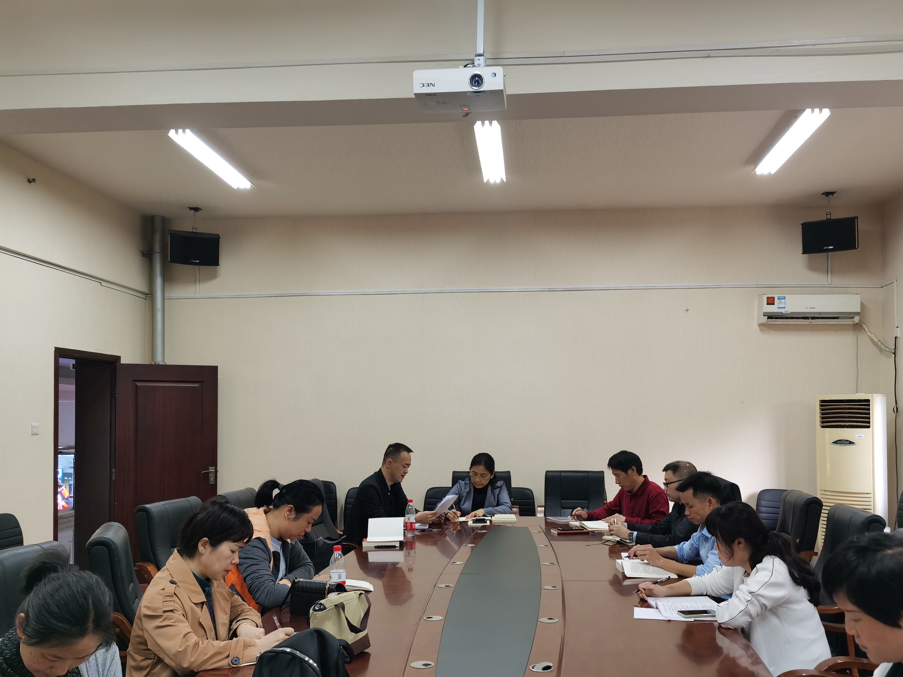 会计学院行政党支部组织党史学习第三专题学习教育活动